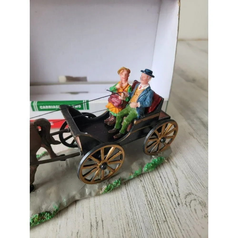 Country Cove carriage for two 2007 Xmas Village‎ accessory horse